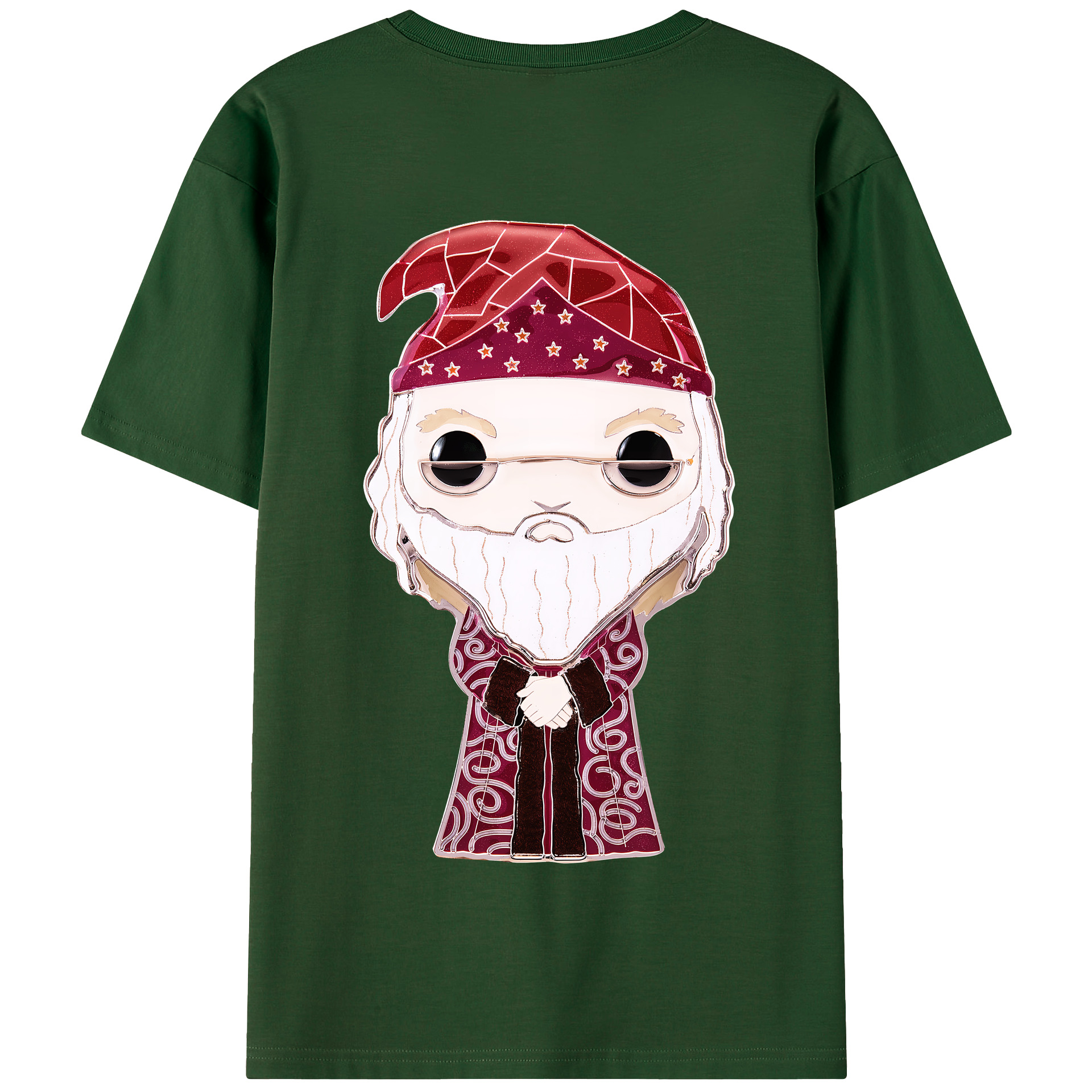 （画像用） Harry Potter ハリー・ポッターシリーズ 綿100％半袖Tシャツ（背面プリント）